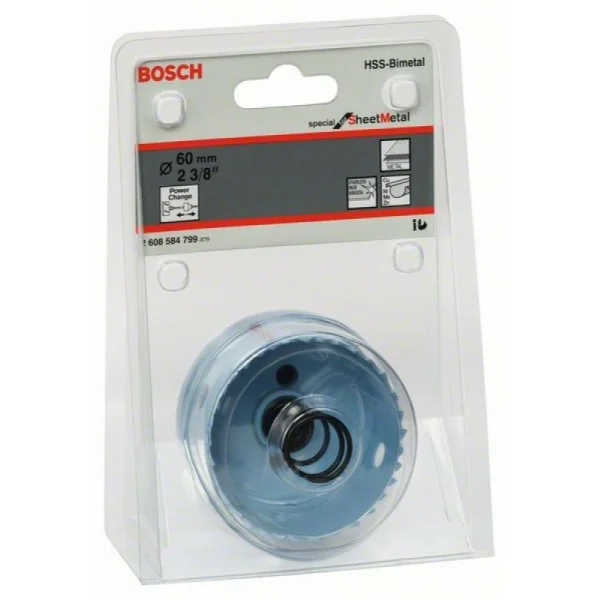 Коронка Sheet Metal 60 мм, 2 3/8' Bosch 2608584799 — изображение 2