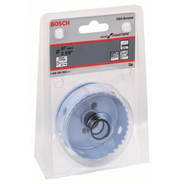 Коронка Sheet Metal 67 мм, 2 5/8' Bosch 2608584802 — изображение 2