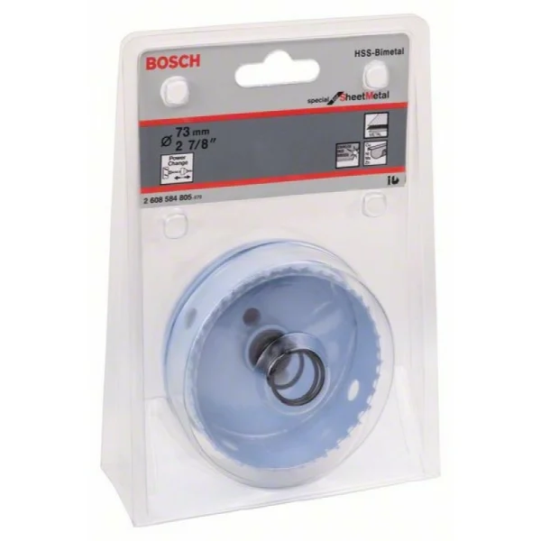 Коронка Sheet Metal 73 мм, 2 7/8' Bosch 2608584805 — изображение 2