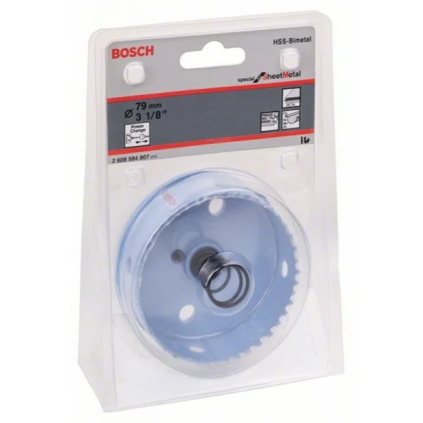 Коронка Sheet Metal 79 мм, 3 1/8' Bosch 2608584807 — изображение 2