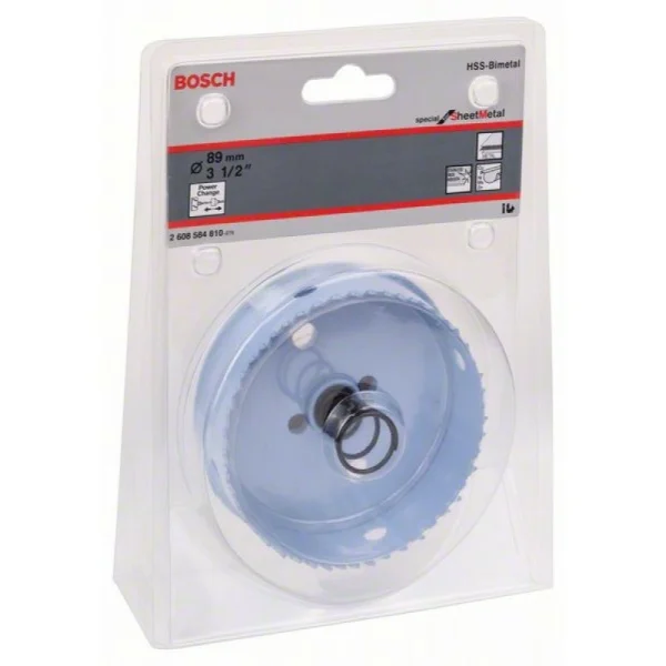 Коронка Sheet Metal 89 мм, 3 1/2' Bosch 2608584810 — изображение 2