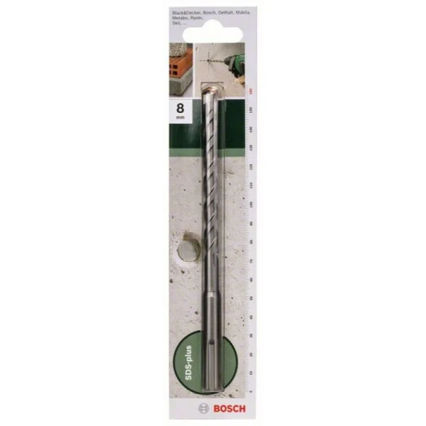 Бур SDS-plus 8x100x160 мм Bosch 2609255513 — изображение 2