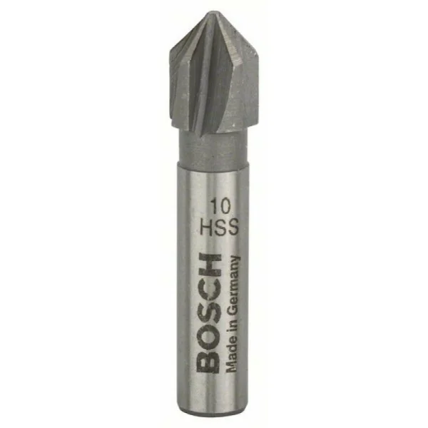 Конусный зенкер HSS с 5 режущими кромками, DIN 335 10,0 мм, M5, 40 мм, 8 мм Bosch 2609255117