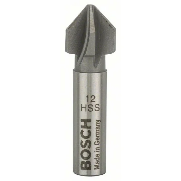 Конусный зенкер HSS с 5 режущими кромками, DIN 335 12,0 мм, M6, 40 мм, 8 мм Bosch 2609255118