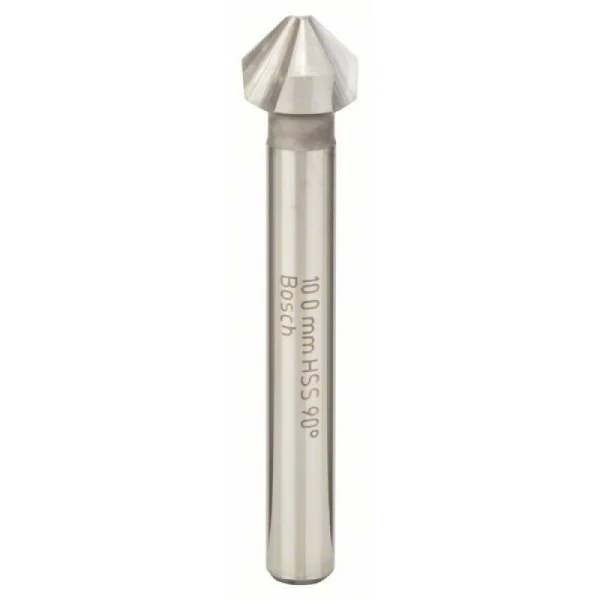 Конусный зенкер HSS с 3 режущими кромками, DIN 335 10,4 мм, M5, 50 мм, 6 мм Bosch 2609255121