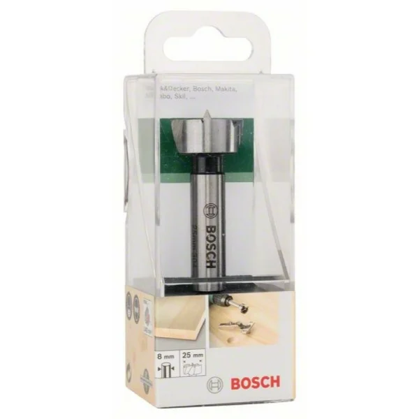 Сверло Форстнера DIN 7483 G 25,0x90 мм Bosch 2609255287 — изображение 2