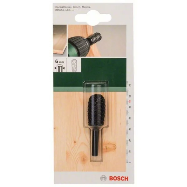 Рашпиль по дереву, вогнутый 15,0x30x55 мм Bosch 2609255297 — изображение 2