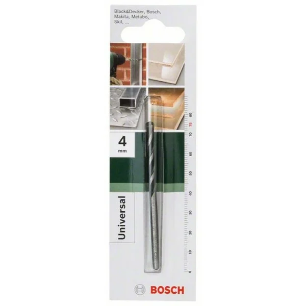 Универсальное сверло 4,0x40x75 мм, d 3,8 Bosch 2609255471 — изображение 2