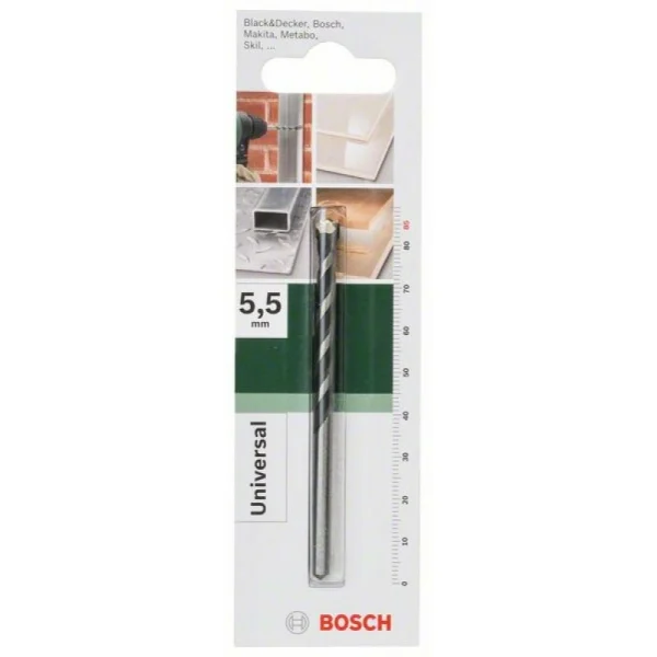 Универсальное сверло 5,5x50x85 мм, d 4,5 Bosch 2609255473 — изображение 2