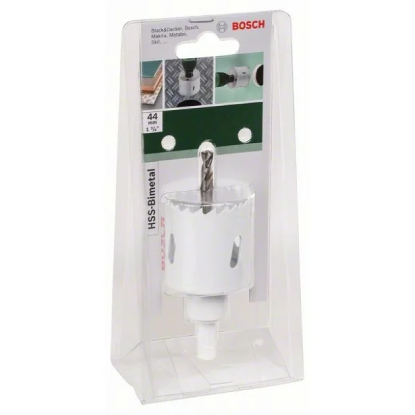 Биметаллическая коронка HSS 44 мм Bosch 2609255608 — изображение 2
