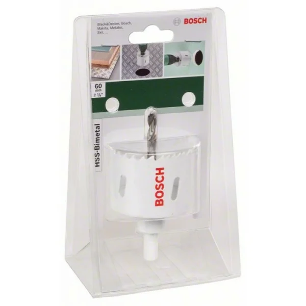 Биметаллическая коронка HSS 60 мм Bosch 2609255611 — изображение 2