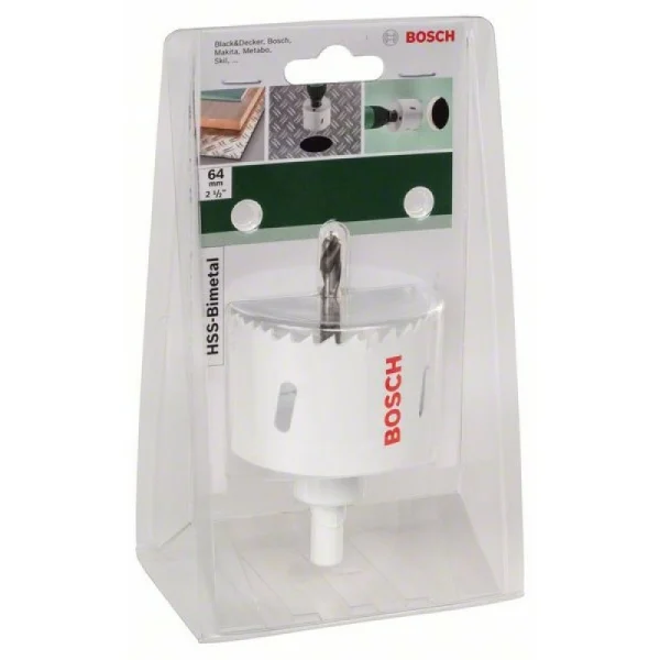Биметаллическая коронка HSS 64 мм Bosch 2609255612 — изображение 2