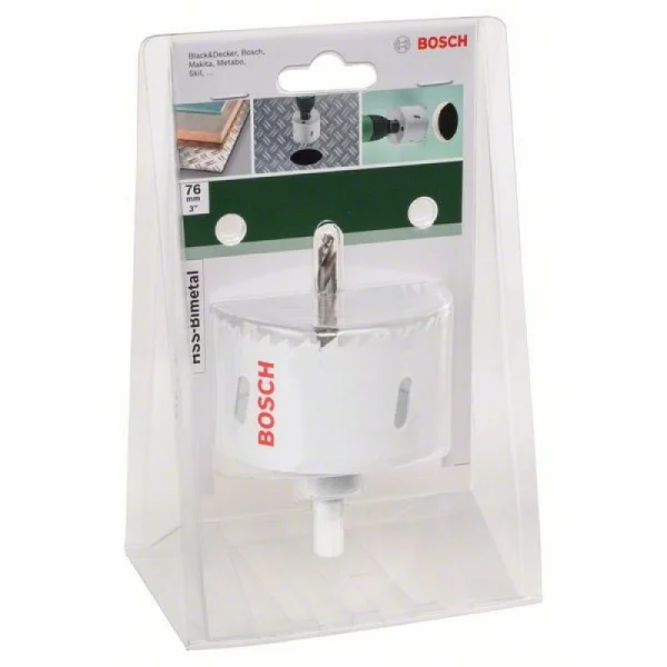 Биметаллическая коронка HSS 76 мм Bosch 2609255617 — изображение 2