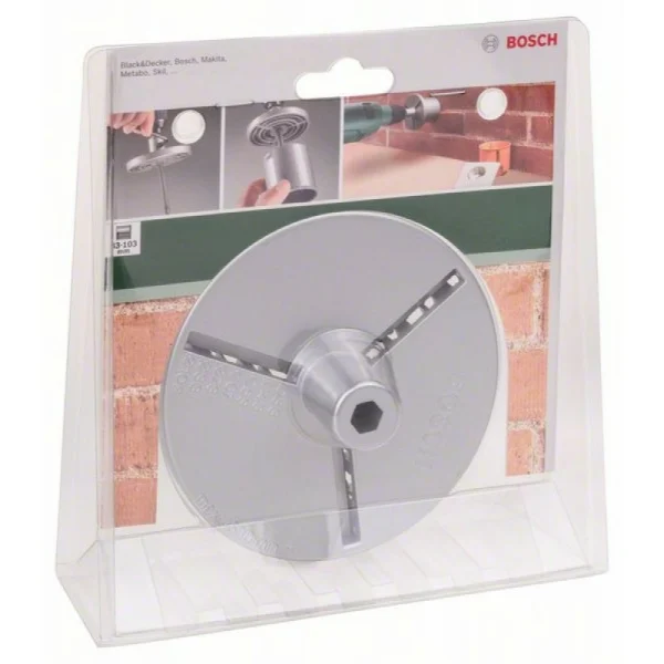 Опорный фланец для коронок с твердосплавным напылением 33–103 мм Bosch 2609255631 — изображение 2