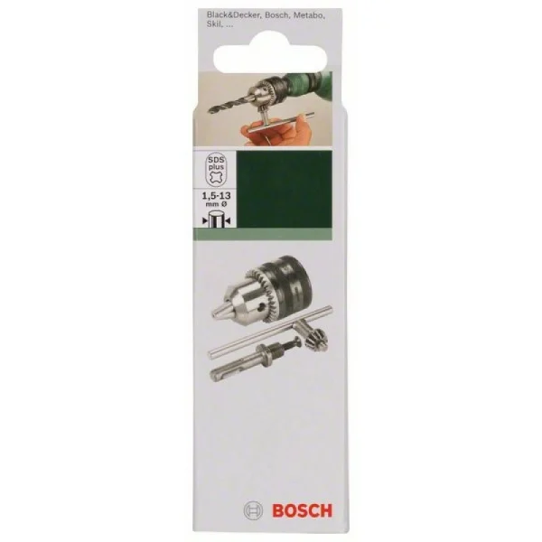Кулачковый патрон с переходником 1,5-13 мм, SDS-plus Bosch 2609255708 — изображение 2