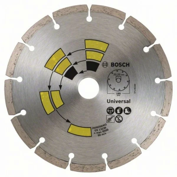 Алмазный диск Universal 180x22,23x2,0x7,0 мм Bosch 2609256402