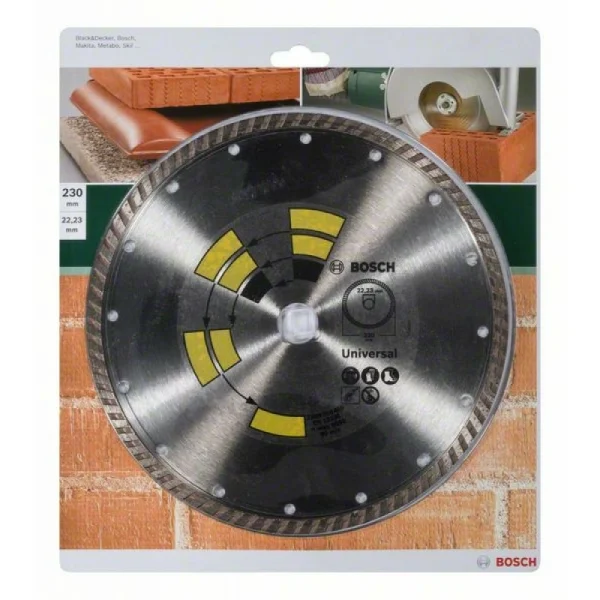 Алмазный диск Universal Turbo 230x22,23x2,6x8,0 мм Bosch 2609256409 — изображение 2