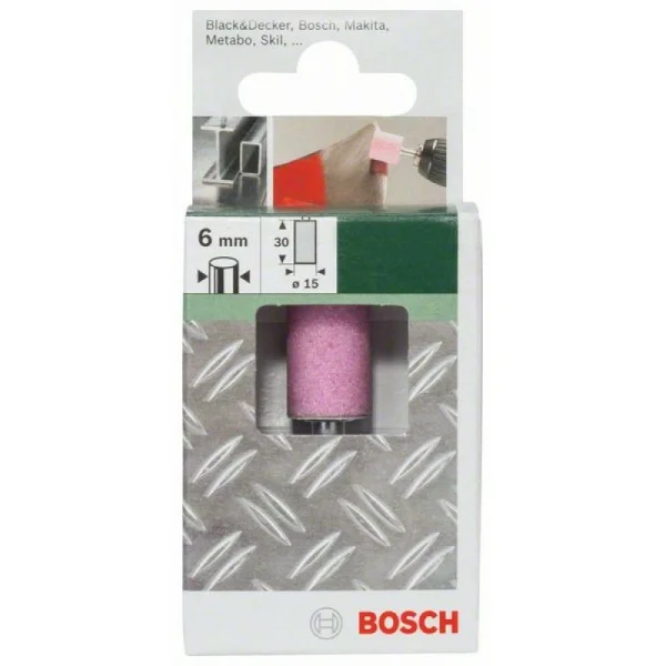 Шарошка цилиндрическая 15 мм Bosch 2609256546 — изображение 2