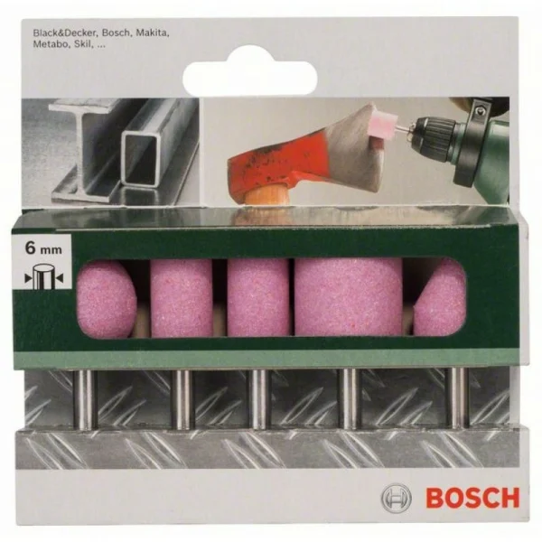Наборы шарошек (2; 15 мм); (1; 20 мм); (2; 25 мм) Bosch 2609256549 — изображение 2