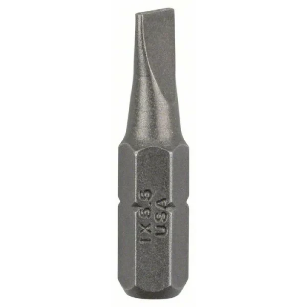 Насадка-бита Standard для шурупов с прямым шлицем (S) 1,0x5,5, 25 мм Bosch 2609255910