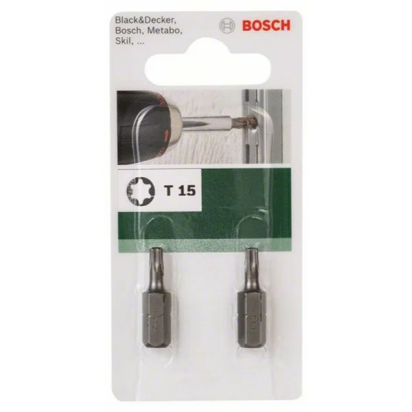Бита Standard T T 15, 25 мм Bosch 2609255933 — изображение 3