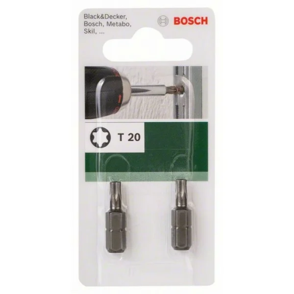 Бита Standard T T 20, 25 мм Bosch 2609255934 — изображение 3