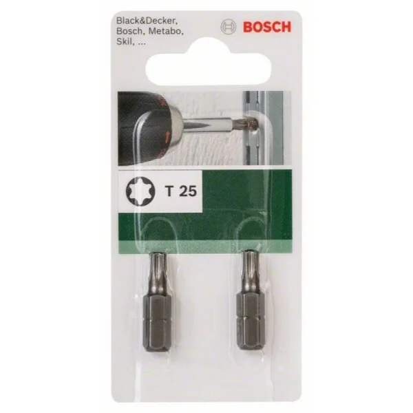 Бита Standard T T 25, 25 мм Bosch 2609255935 — изображение 3