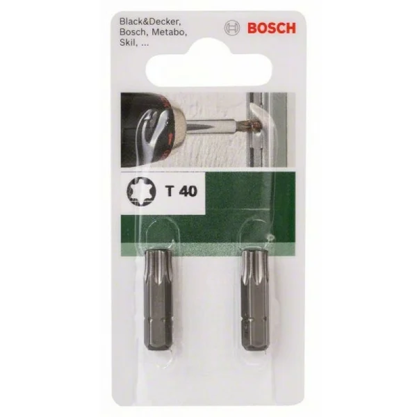 Бита Standard T T 40, 25 мм Bosch 2609255938 — изображение 3