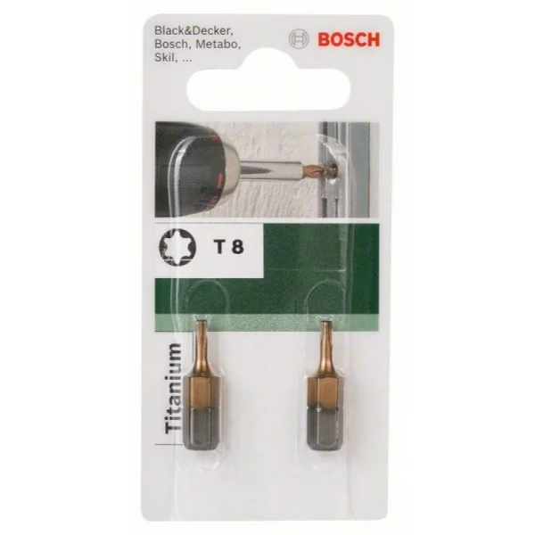 Бита Titanium T T 8, 25 мм Bosch 2609255939 — изображение 3