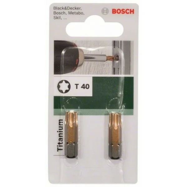 Бита Titanium T T 40, 25 мм Bosch 2609255946 — изображение 3