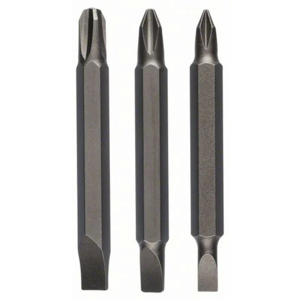 Набор из 3 двухсторонних насадок Bosch 2609255959