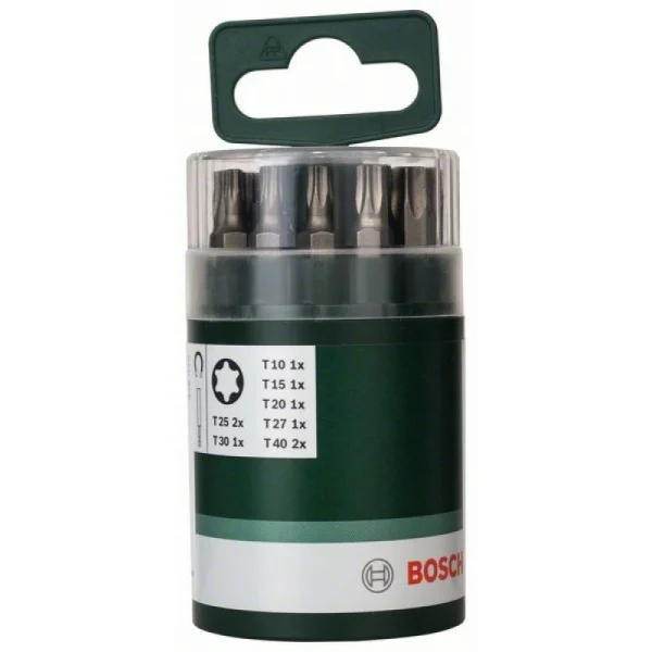 Набор из 10 насадок-бит Standard для шурупов с внутренним шлицем Torx (T) Bosch 2609255976 — изображение 2