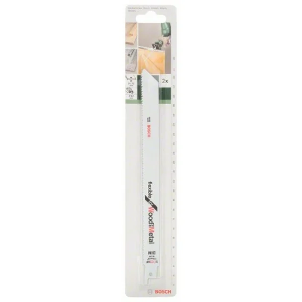 Биметаллическое пильное полотно S 1122 HF Flexible for Wood and Metal Bosch 2609256709 — изображение 2