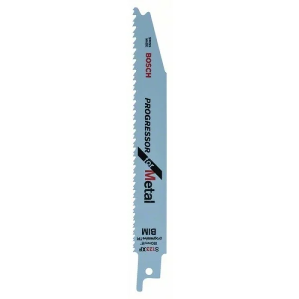 Биметаллическое пильное полотно S 123 XF Progressor for Metal Bosch 2609256710