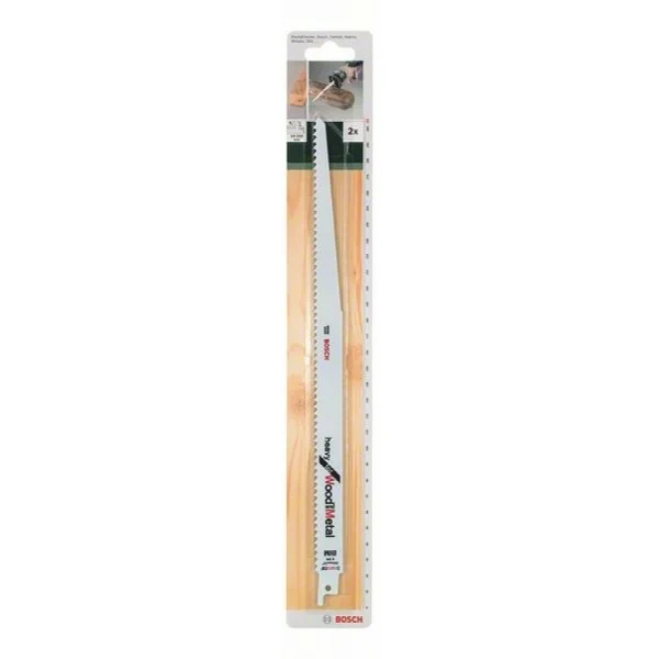 Биметаллическое пильное полотно S 1411 DF Heavy for Wood and Metal Bosch 2609256713 — изображение 2