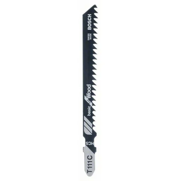 Пильное полотно HCS, T 111 C Basic for Wood Bosch 2609256716