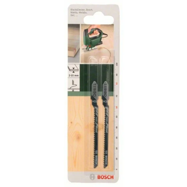 Пильное полотно HCS, T 119 BO Basic for Wood Bosch 2609256717 — изображение 2