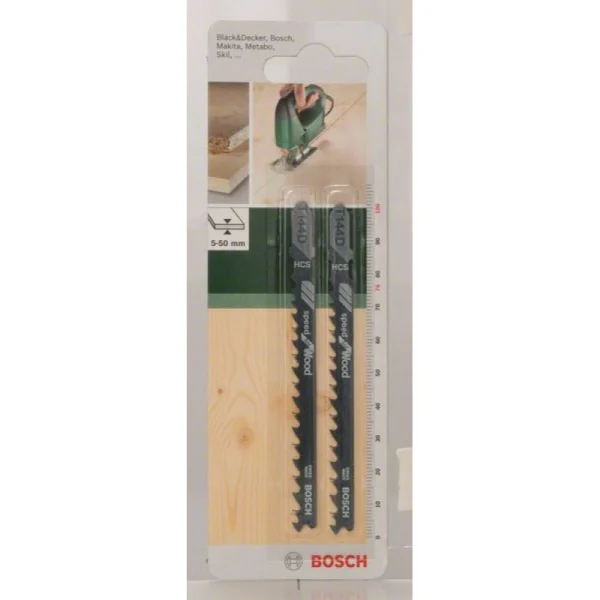 Пильное полотно HCS, T 144 D Speed for Wood Bosch 2609256718 — изображение 2