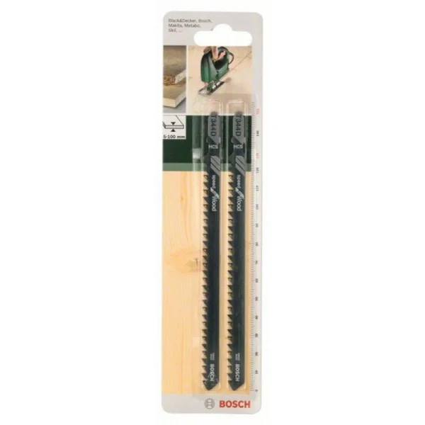 Пильное полотно HCS, T 344 D Speed for Wood Bosch 2609256720 — изображение 2