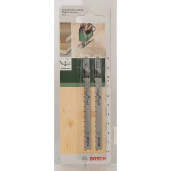 Пильное полотно HCS, T 101 B Clean for Wood Bosch 2609256721 — изображение 2