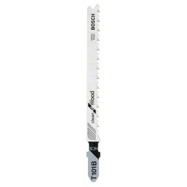 Пильное полотно HCS, T 101 B Clean for Wood Bosch 2609256721
