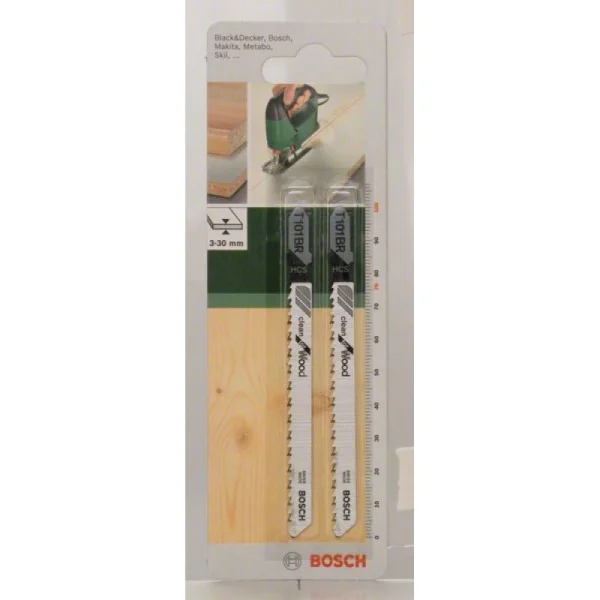 Пильное полотно HCS, T 101 BR Clean for Wood Bosch 2609256724 — изображение 2