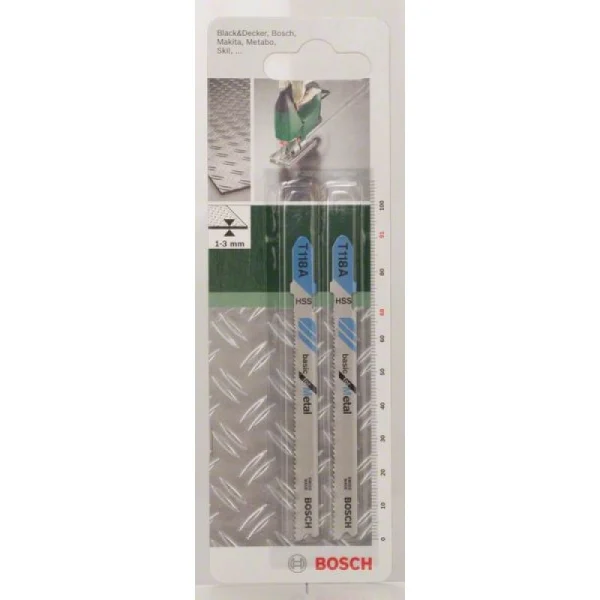 Пильное полотно HSS, T 118 A Basic for Metal Bosch 2609256729 — изображение 2