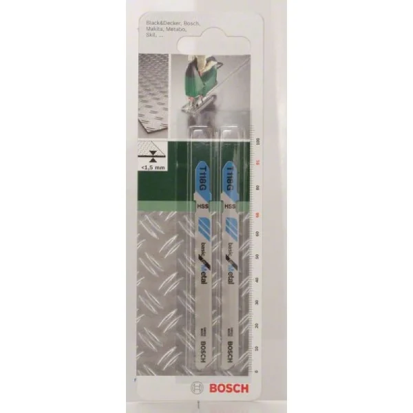Пильное полотно HSS, T 118 G Basic for Metal Bosch 2609256731 — изображение 2