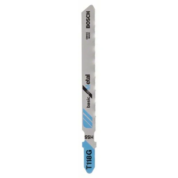 Пильное полотно HSS, T 118 G Basic for Metal Bosch 2609256731