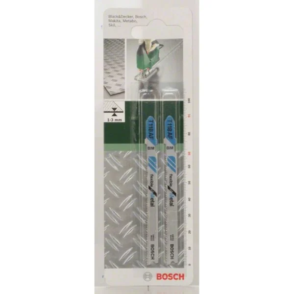 Биметаллическое пильное полотно, T 118 AF Flexible for Metal Bosch 2609256733 — изображение 2