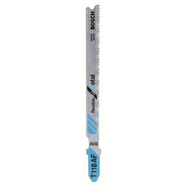 Биметаллическое пильное полотно, T 118 AF Flexible for Metal Bosch 2609256733