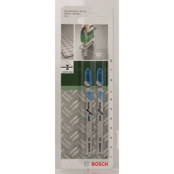 Биметаллическое пильное полотно, T 118 BF Flexible for Metal Bosch 2609256734 — изображение 2