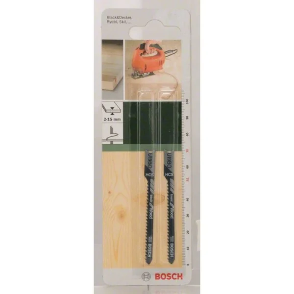 Пильное полотно HCS, U 19 BO Basic for Wood Bosch 2609256757 — изображение 2