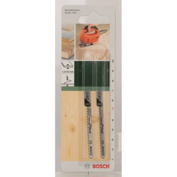 Пильное полотно HCS, U 1 AO Clean for Wood Bosch 2609256761 — изображение 2